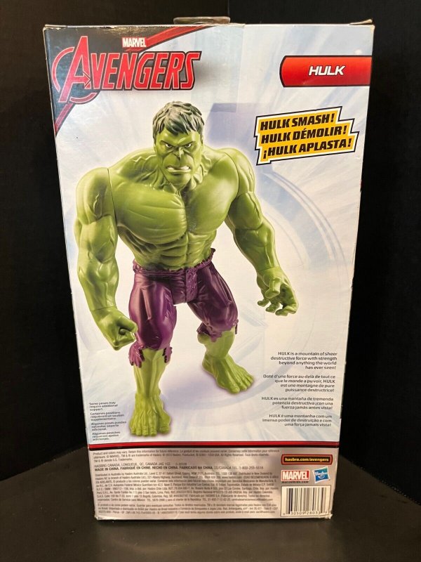 Marvel Avengers The Incredible Hulk Action Figure Hasbro 2015 Toy