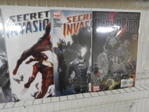 Secret Invasion #1-8 Complete Set! + Dark Reign One-Shot! Avg NM- Condition!