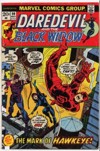 Daredevil #99 (1973) Black Widow