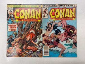 3 Conan Barbarian MARVEL comic books #41 142 231 37 KM15