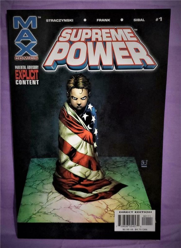 SUPREME POWER #1 - 12 Gary Frank J. Michael Straczynski (Marvel, 2003)! 