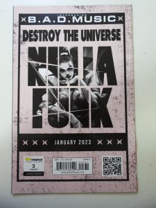 Ninja Funk #3 Homage Variant Cover Signed W/COA NM Condition