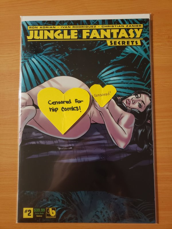 Jungle Fantasy Secrets #2 Sasha Nude Century Variant Cover 1/100