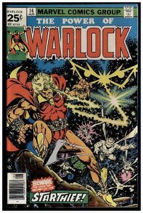 WARLOCK  (1972) 14  F-VF Jim Starlin at his best