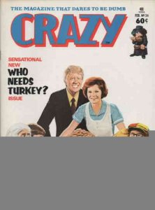 Crazy (Magazine) #34 VG ; Marvel | low grade comic Jimmy Carter