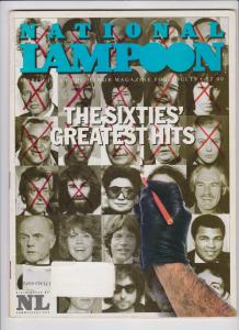 NATIONAL LAMPOOON--MARCH 16984--SIXTIES GREATEST HITS
