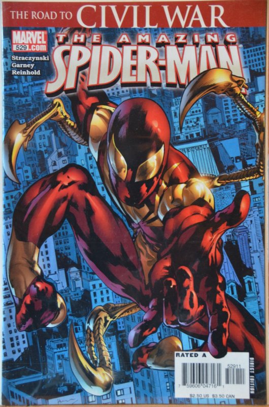 The Amazing Spider-Man #529 (2006) NM+, New Costume! HOT!