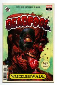 Deadpool #5 - Wreckless Wade - Garbage Pail Kids Homage - 2018 - NM