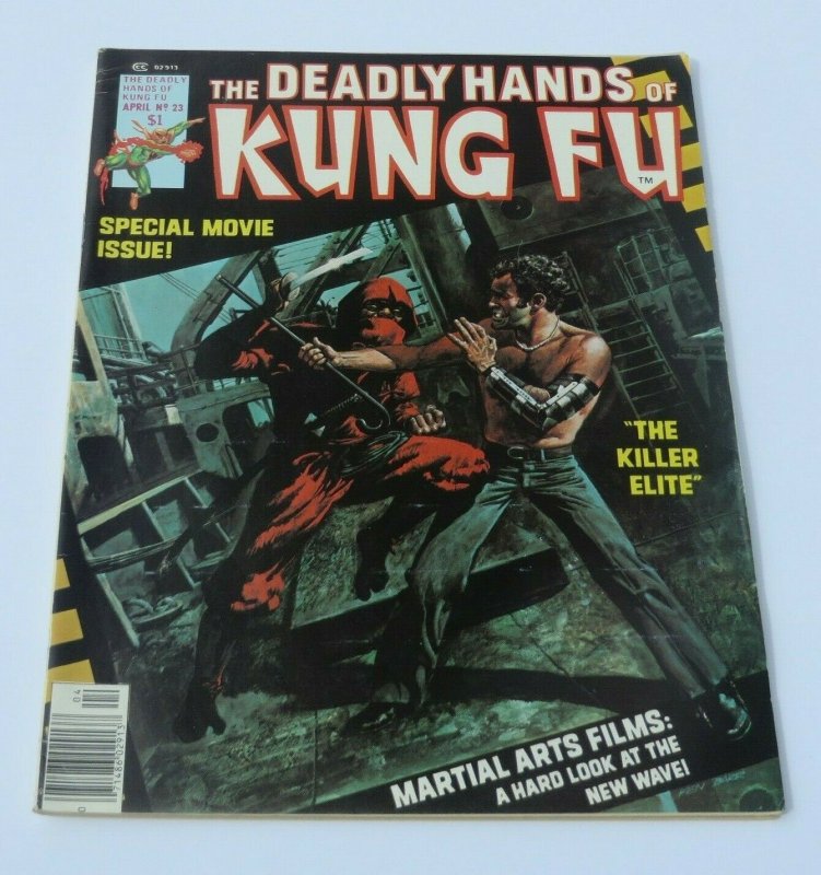 The Deadly Hands of Kung Fu #23 VG/FN 1976 Magazine 1st Full App. Jack of Hearts