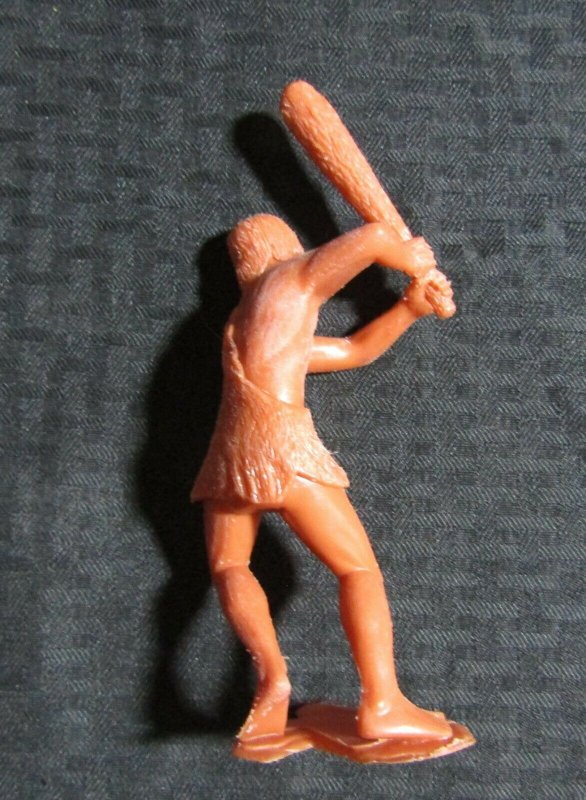 Vintage 6.5  Louis Marx CAVEMAN with Club Playset Figure FVF 7.0