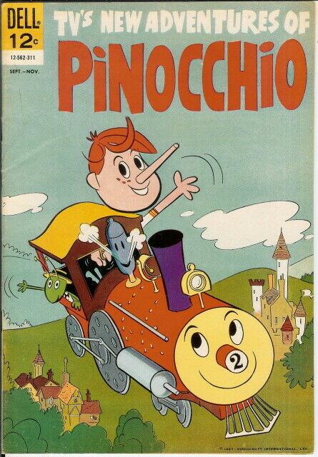 NEW ADVENTURES OF PINOCCHIO 3 VG-F Sept-Nov 1963 COMICS BOOK