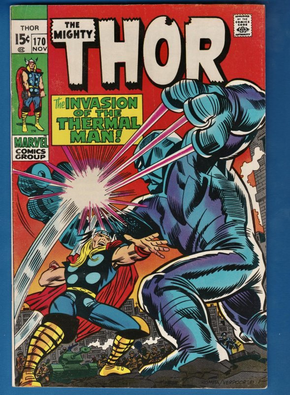 Thor #170 (1969) VF