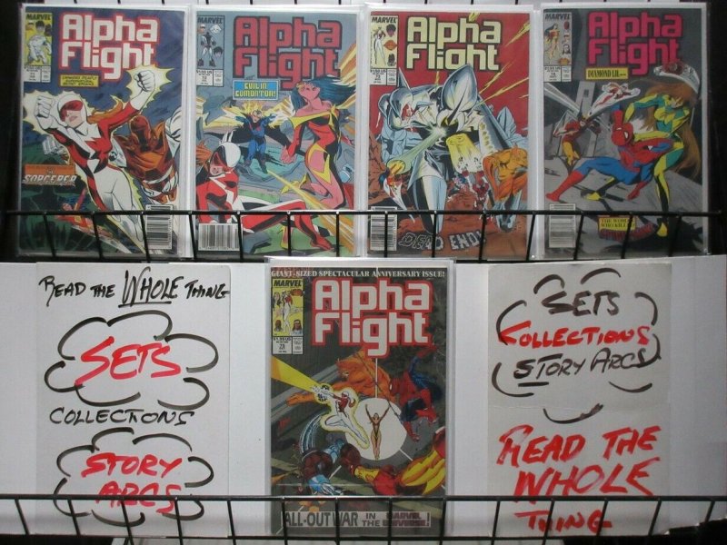 ALPHA FLIGHT (1983-1990) 71-75 War on alternate earth