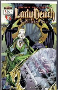 Brian Pulido's Lady Death: A Medieval Tale #3 (2003) Lady Death
