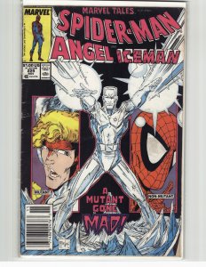 Marvel Tales #229 Newsstand Edition (1989) Iceman