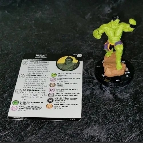 Marvel Heroclix Avengers/Defenders War 052 Hulk Super Rare