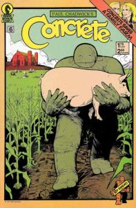 Concrete #6 VF/NM; Dark Horse | save on shipping - details inside