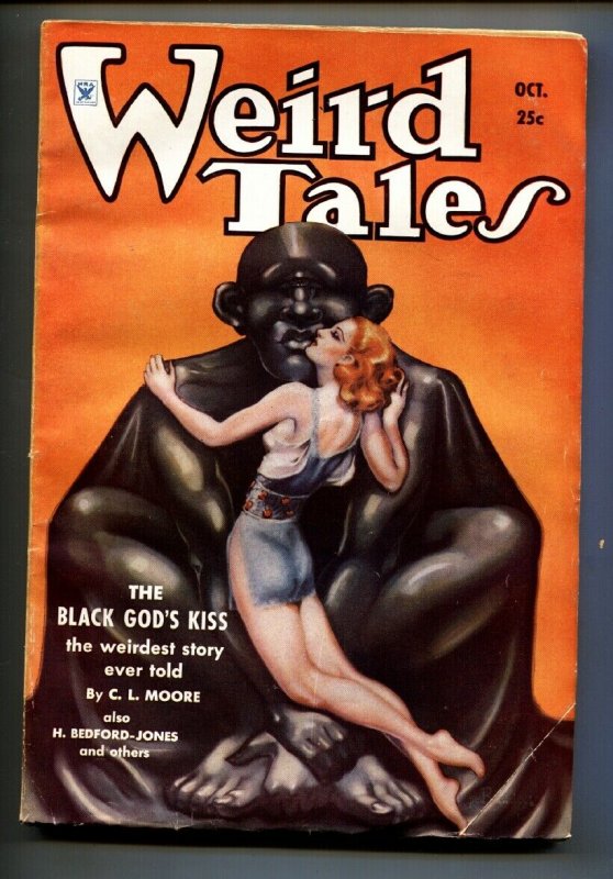 Weird Tales 10/1934-pulp fiction-Conan-Brundage-Robert E. Howard