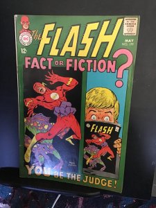 The Flash #179 (1968) Infinity cover! FN Flash meets Julius Schwartz DC editor!