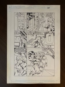 Tailgunner Jo #6 Page 21 Original Art 1988 Tom Artis Al Vey DC 