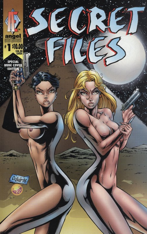 Secret Files #1 (1996), Regular, Nude and Nude Platinum Variant