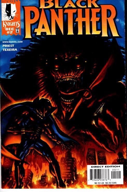 black panther #1,2,3,4 NM/MINT (MARVEL KNIGHTS) $17.50