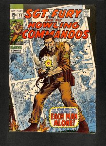 Sgt. Fury and His Howling Commandos #74