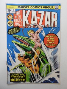 Ka-Zar #6 (1974) FN Condition! MVS intact!