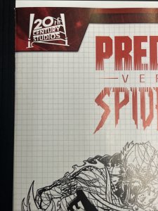 Predator Vs. Spider-Man #1 1:10 DESIGN VARIANT 2025 NM+ IN-HAND PROSHIPPER