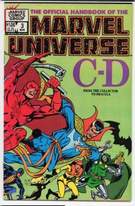 The Official Handbook of the Marvel Universe #3 (1983)