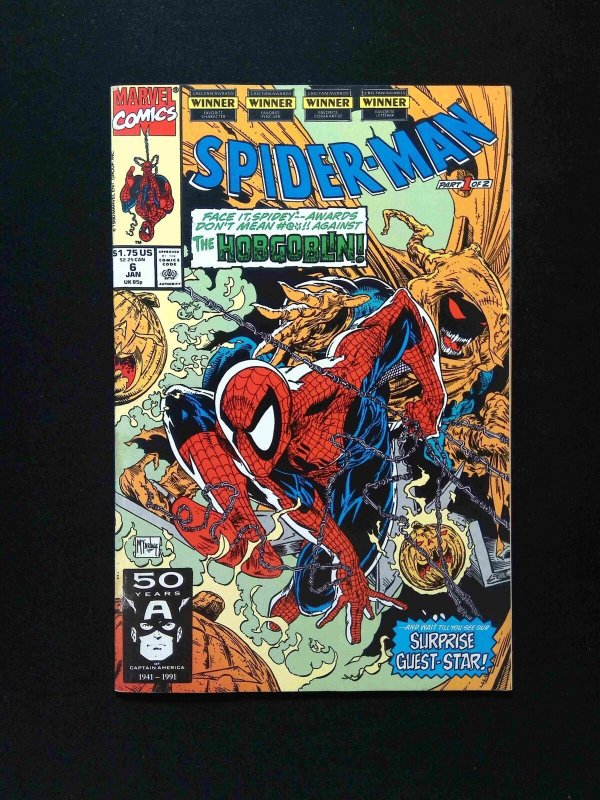Spider-Man #6  MARVEL Comics 1991 FN/VF