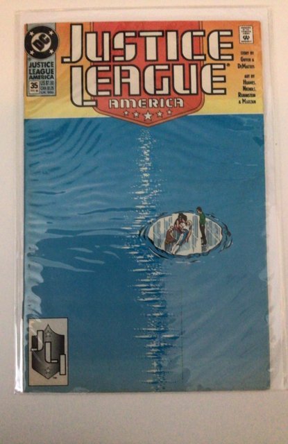 Justice League America #35 Direct Edition (1990)
