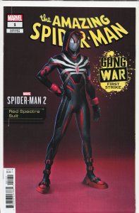 The Amazing Spider-Man: Gang War: First Strike Variant Cover (2024) Spider-Man