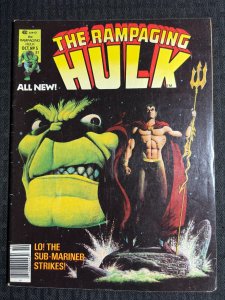 1977 THE RAMPAGING HULK Magazine #5 VG+ 4.5 Keith Pollard / Sub-Mariner