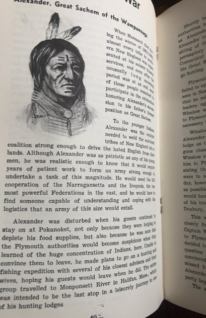 Biographies&legends Of the New England Indians Vol II, BONFANTI, 78p,1970