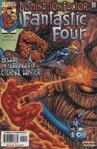 Domination Factor: Fantastic Four #1 VF/NM; Marvel | save on shipping - details