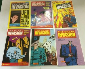 The Silent Invasion set #1-12 8.0 VF (1986 1st Series)