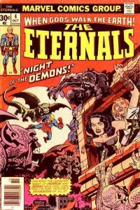 Eternals (1976 series)  #4, VF (Stock photo)
