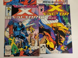 4 X-Factor Marvel Comic Books #25 33 34 43 70 TJ28