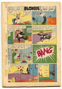 Blondie Comics #8 1948- football cover G/VG