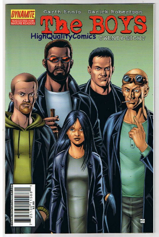 The Boys, Vol. 7: The Innocents: Ennis, Garth, Robertson, Darick:  9781606901502: : Books