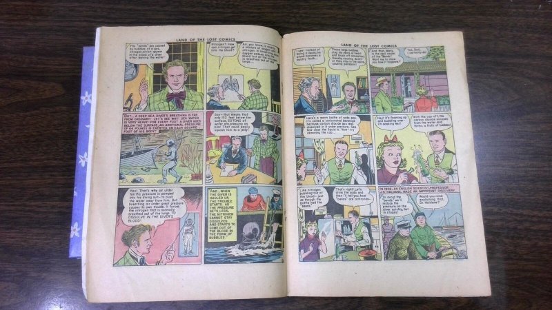 Land of the Lost Comics #5 (Olive Bailey) Golden Age-EC Comics Tough to Find  