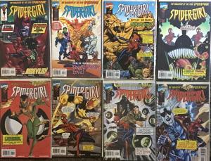 SPIDER-GIRL (MARVEL) #2-9 NM CONDITION 8 BOOK LOT ST 1ST PRINTING 