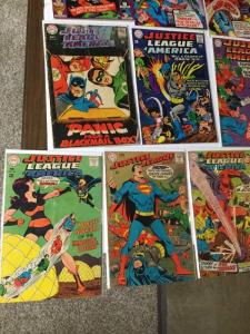 Justice League Of America 40 44 45 46 47 49 50 53 55 56 57 60 62 63 64 66 68 Vg