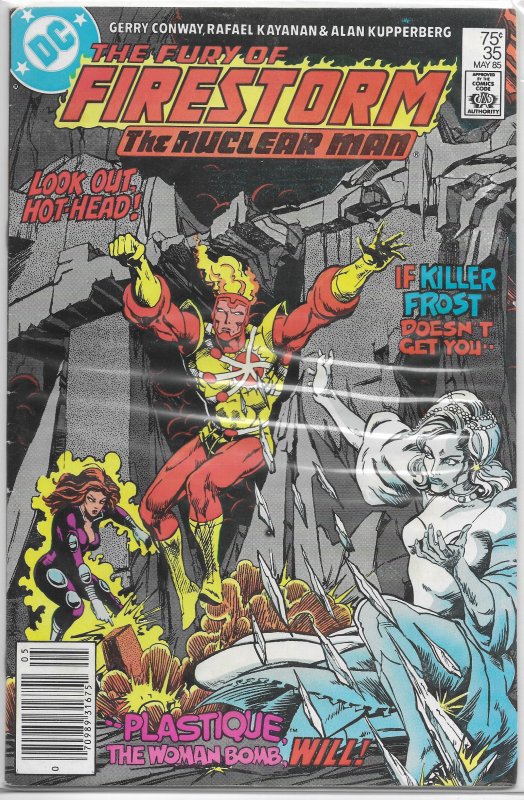 Fury of Firestorm   vol. 1   #35 VG