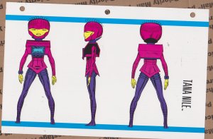 Official Handbook of the Marvel Universe Sheet- Tania Nile