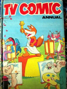 TV COMIC ANNUAL - Set of 11 British Annuals from 1965 to 1979 all F or better