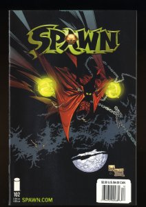 Spawn #102 FN+ 6.5 Newsstand Edition!