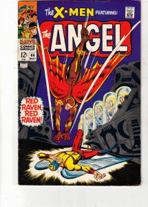 The X-Men #44 (1968) $174.50 PRICE DROP! 1st Red Raven! VF+ Magneto! Angel Cover