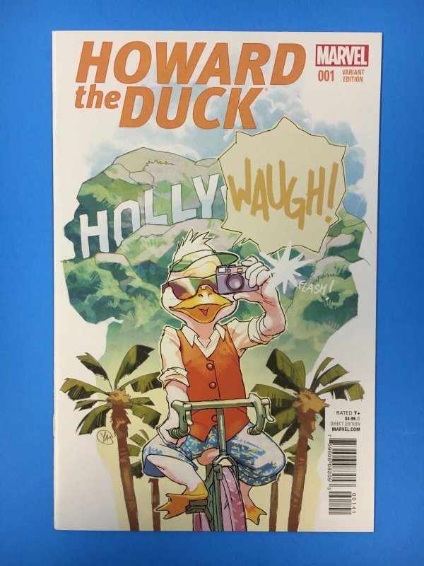 Howard the Duck #1 Variant Edition Yasmine Putri Cover (2016) 1st Gwenpool